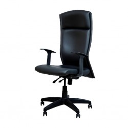 High Back Executive Chair Ref SHBF Fabric Black