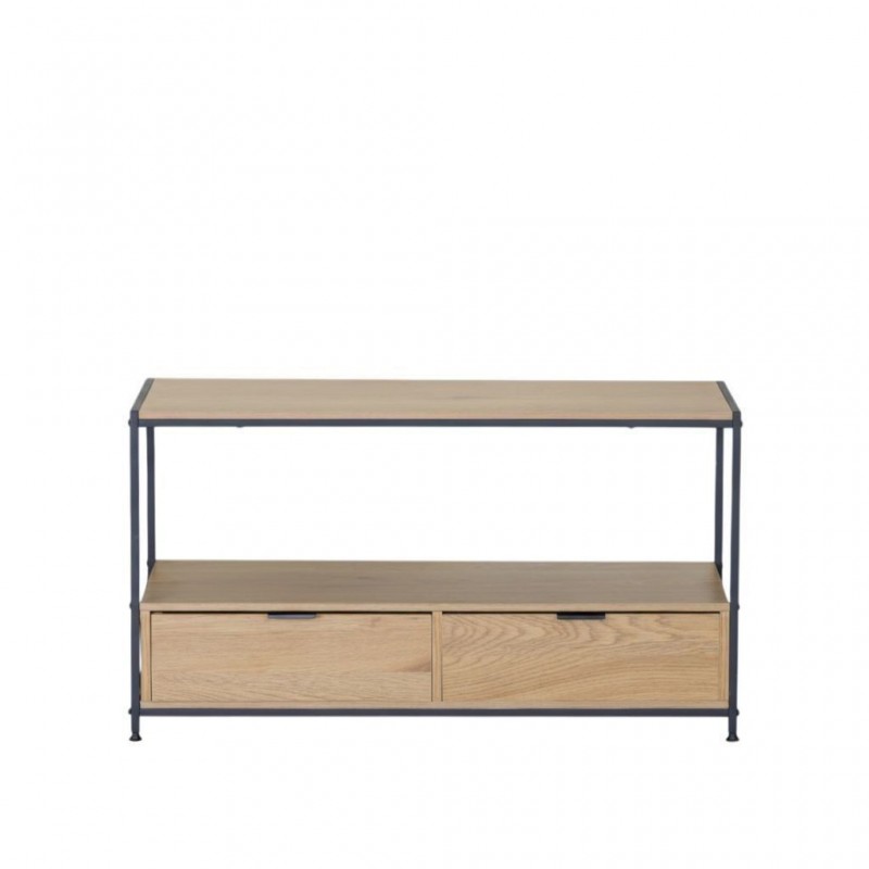 Flood TV Cabinet With Drawers In Melamine Oak