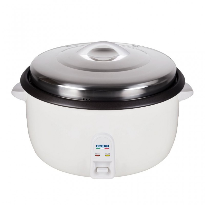 Ocean OCRCR 10030 WX 10L WH 2YW Rice Cooker With S/Steel Lid