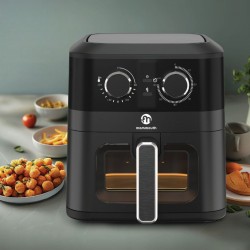 Mammouth M4500AF Mechanical Black 4.5L Air Fryer With Viewing Window