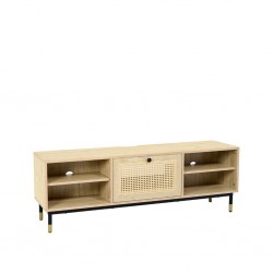 Merelia TV Stand in Melamine Oak