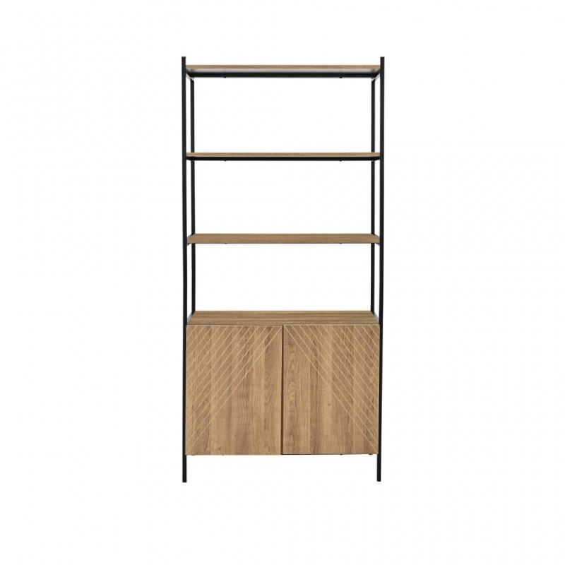 Affich Shelf in Melamine Oak