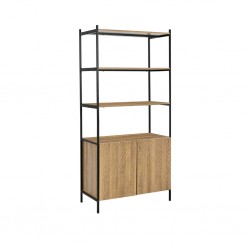 Affich Shelf in Melamine Oak