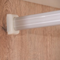 Finnley Wardrobe 6 Doors Aurous & Ivory In Particle Board