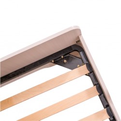 Nexus Bed 107x190cm Ash Beige & Ivory