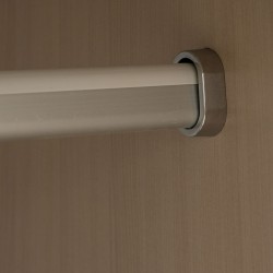 Nexus Wardrobe 3 Doors Ash Beige & Ivory