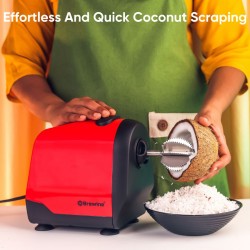 Brewine 2in1 Electric Coconut Scraper/Citrus Juicer Press