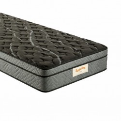 Slumberland Dallas Comfort 90x190 cm Dark Grey Soft