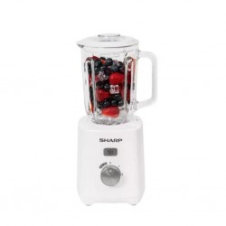 Sharp EM-TK61-W3 600W 1.5L Glass Blender With Grinder 2YW "O"