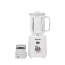 Sharp EM-TK61-W3 600W 1.5L Glass Blender With Grinder 2YW "O"