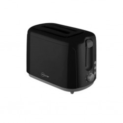Mayer MMPT206 2-Slice Pop UP Black Toaster With Anti-Dust Cover