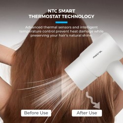 Mistral MHD1505BL-WH BLDC White Radiance Lite BLDC High Velocity Hair Dryer