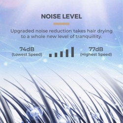 Mistral MHD1805BL-GY BLDC Grey Radiance Pro BLDC High Velocity Hair Dryer