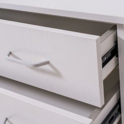 Grace Chest of Drawers MDF White Ash