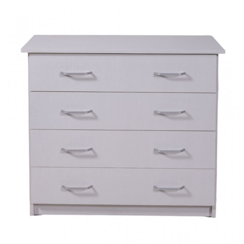 Grace Chest of Drawers MDF White Ash