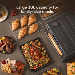 Nutricook NC-AFT0330K 30L Black Toaster Oven "O"