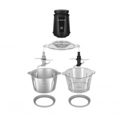 Nutricook NC-CH2000 XXL 2L Choppi With SS & Glass Bowls "O"