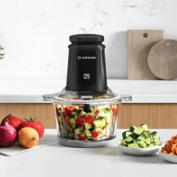 Nutricook NC-CH2000 XXL 2L Choppi With SS & Glass Bowls "O"