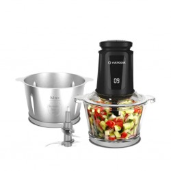 Nutricook NC-CH6000 XXXL 3L Choppi With SS & Glass Bowls "O"