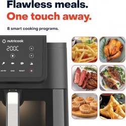 Nutricook NC-AFS330 Slim 7.6L Vision Air Fryer "O"