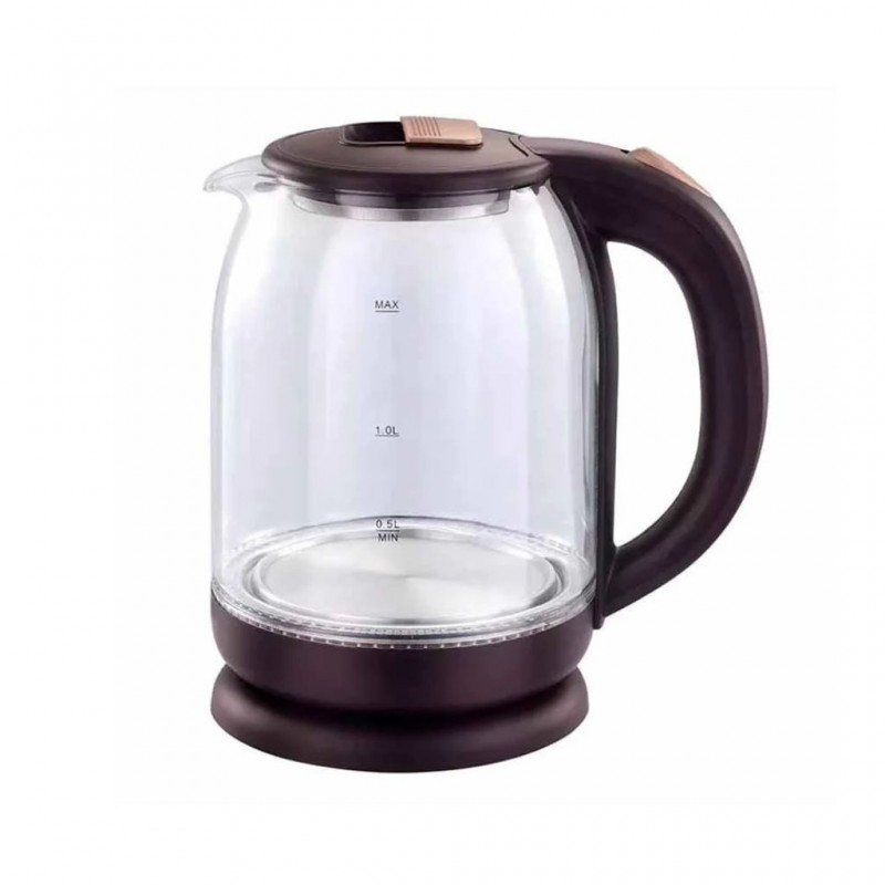 Hausberg HB-3616 2YW 1.8L Glass Electric Kettle