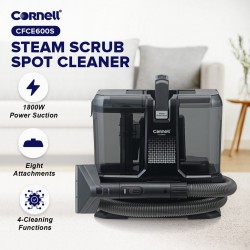 Cornell CFCE600S Steam Scrub Spot Cleaner