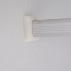 Grace Wardrobe 6 Doors MDF Ash Grey