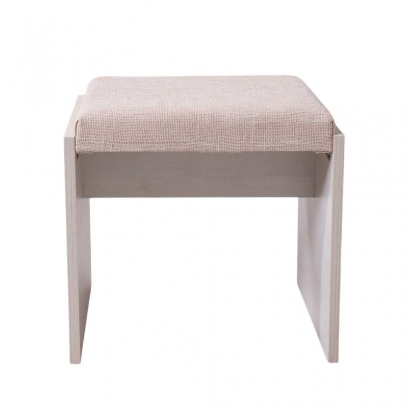Grace Pouf MDF Ash Grey