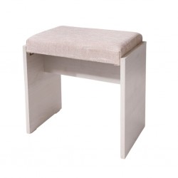 Grace Pouf MDF Ash Grey