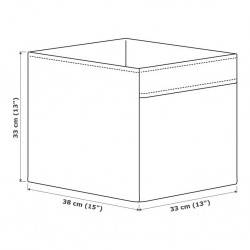 Ikea Drona Storage Box White 70262828