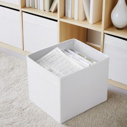 Ikea Drona Storage Box White 70262828