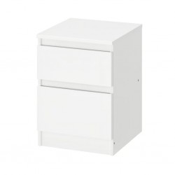 Ikea Kullen Chest Of 2 Drawers White 70355728