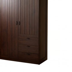 Ikea Musken Wardrobe 2 Doors And 3 Drawers Brown 70378683