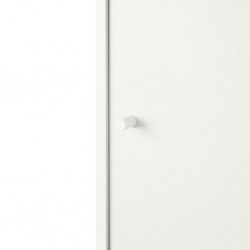 Ikea Kleppstad Wardrobe 3 Doors White 80441759