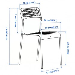 Ikea Sandsberg Chair Black