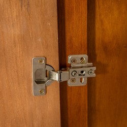Canberra Night Table Pine Brown Finish