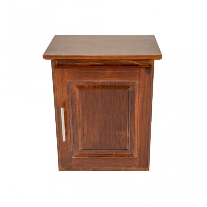 Canberra Night Table Pine Brown Finish