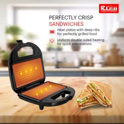Rico SG2408 2YW Sandwich Grill Panini