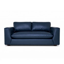 Jona 2 Str Fabric Vegan Leather Navy