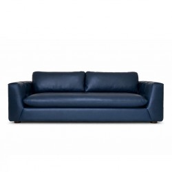 Jona 3 Str Fabric Vegan Leather Navy