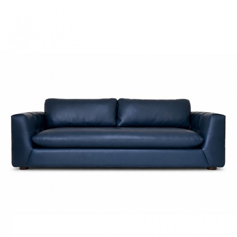 Jona 3 Str Fabric Vegan Leather Navy