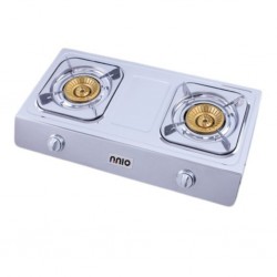 NNIO N2100GT Stainless Steel Double Gas Stove