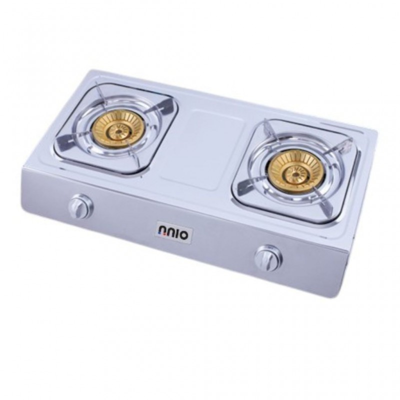 NNIO N2100GT Stainless Steel Double Gas Stove