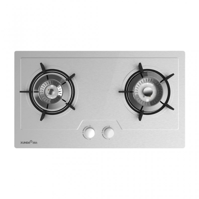 NNIO N8200BGC Polished Stainless Steel Built In Hob