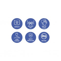 Westinghouse WKBE09GY Grey Smoothie Blender