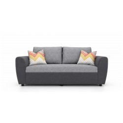 Lisa 3+2+1+FREE OTTOMAN Fabric Dark Grey