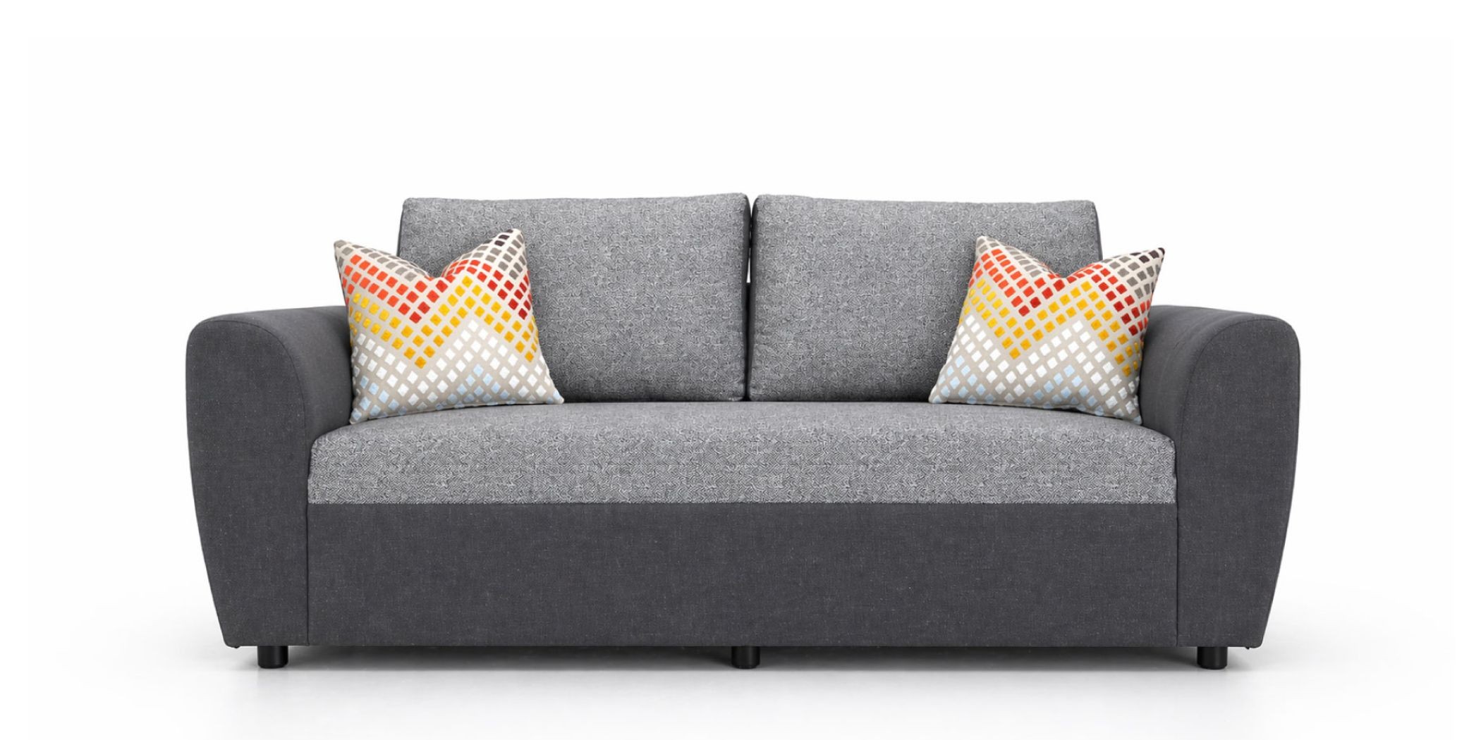 Lisa 3+2+1+FREE OTTOMAN Fabric Dark Grey