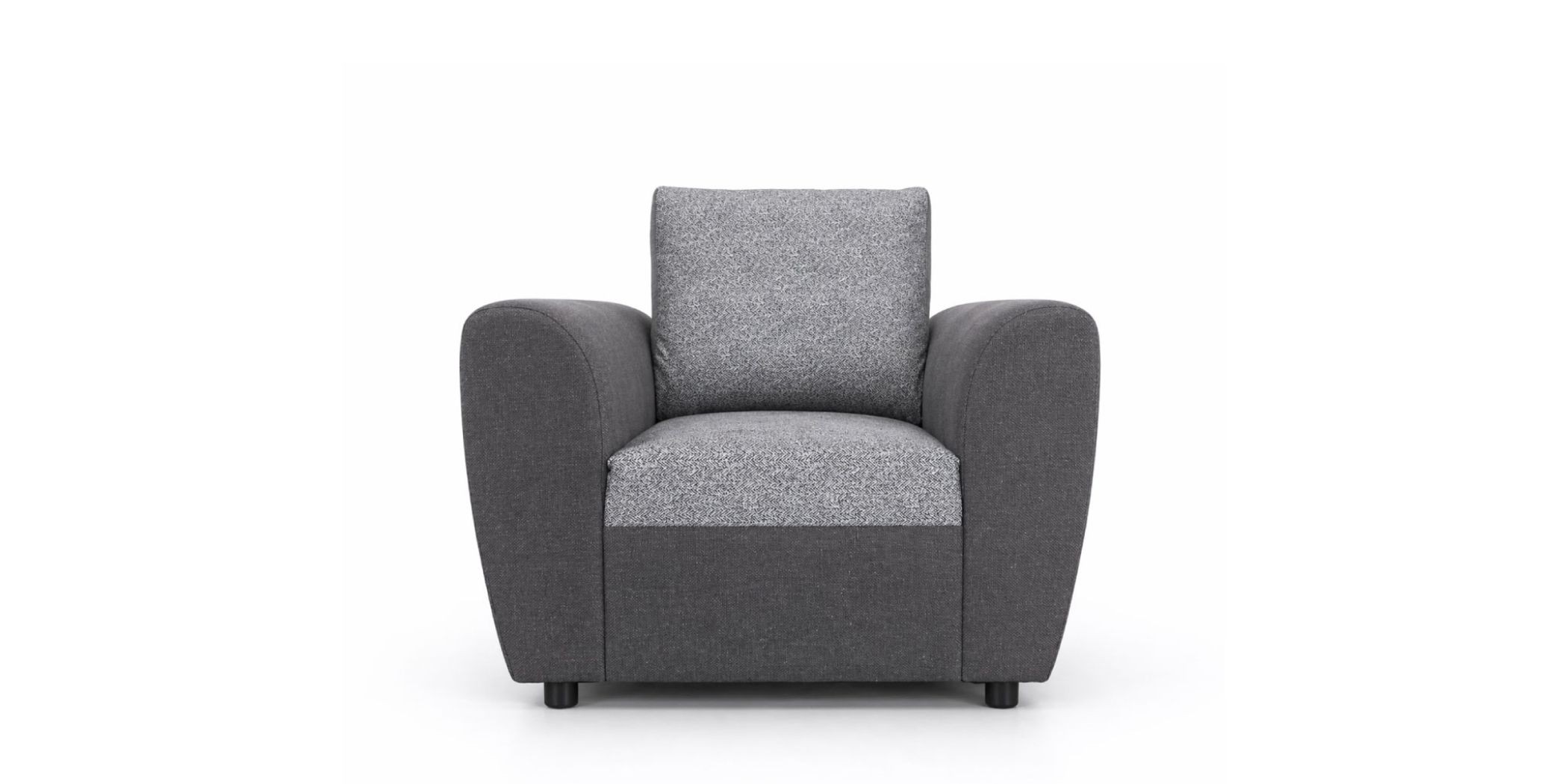 Lisa 3+2+1+FREE OTTOMAN Fabric Dark Grey