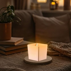 Elle EH202412181BG Vanilla Scented Candle