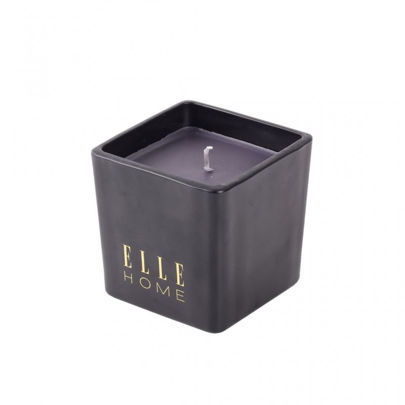 Elle EH202412184BK Dark Rose Scented Candle